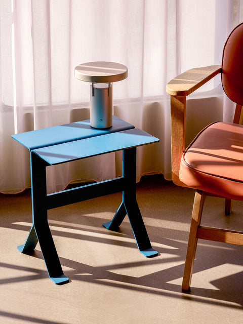 Fold Side Table Petrol