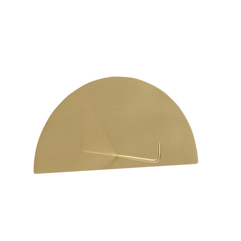 Form Toilet Roll Holder Brass
