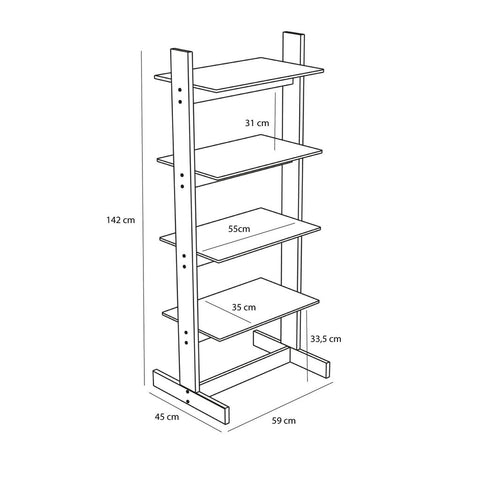 Forma Shelf Unit Natural