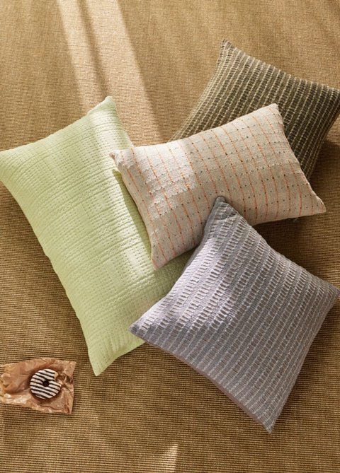 Haikei Cushion Light green