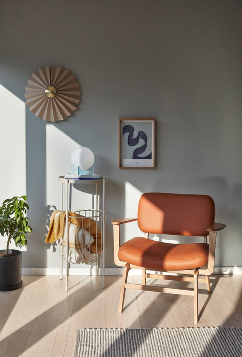 Haze Lounge Chair Brown/Natural