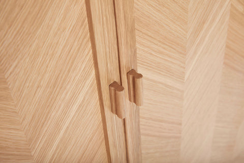 Herringbone Wardrobe Medium Natural