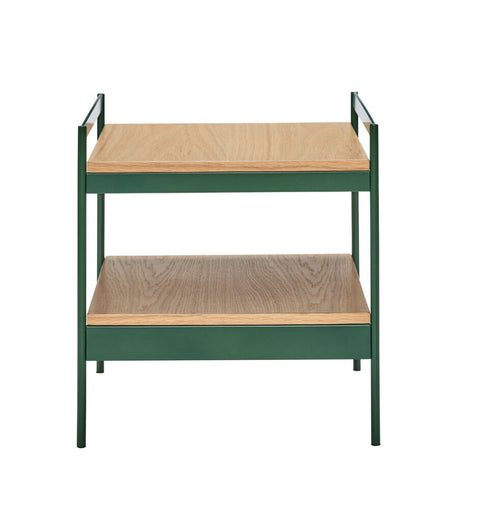 Jaunty Side Table Green/Natural