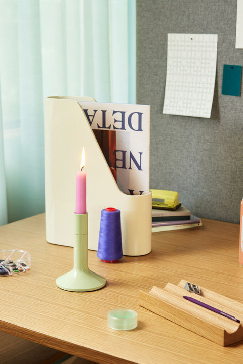 Kindred Candleholder Light green (set of 2)