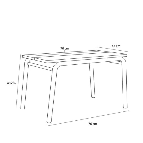 Koi Bench Blue/Dark blue