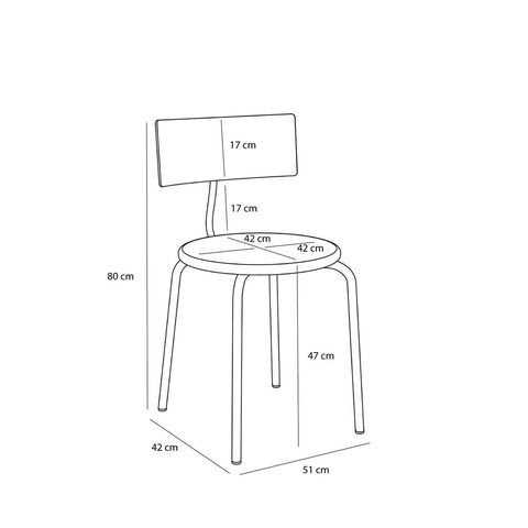 Koi Dining Chair Black