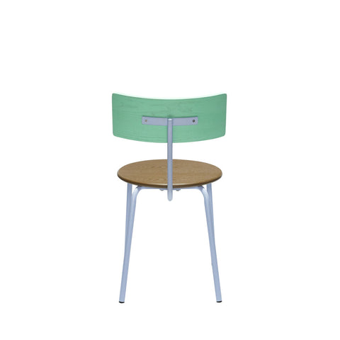 Koi Dining Chair Brown/Green/Purple