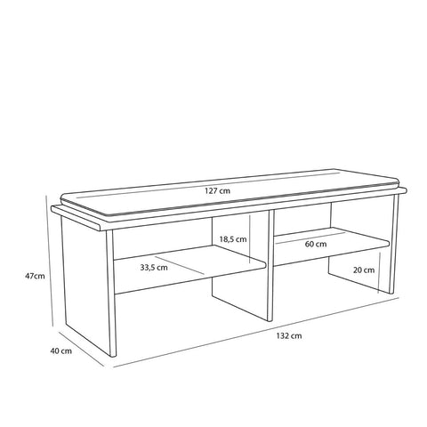 Layer Bench Natural