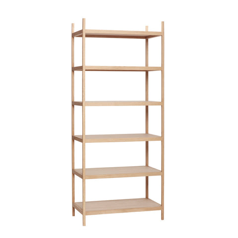 Library Shelf Unit Large Natural