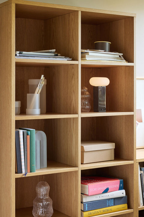 Low Portable Lamp Brown
