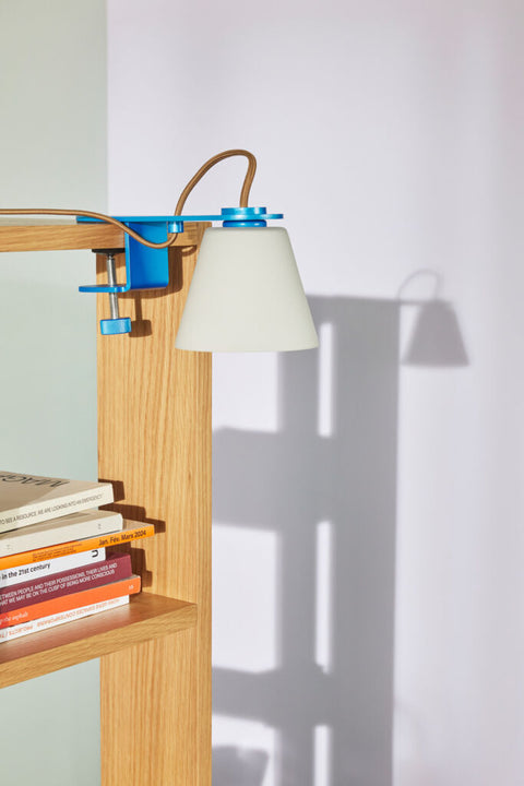 Lure Wall Lamp Metallic Blue