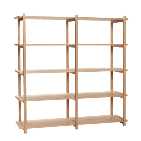 Mason Shelf Unit Double Large Natural