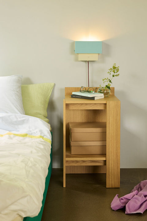 Merge Bedside Table Natural