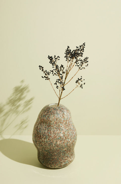Miro Vase Brown