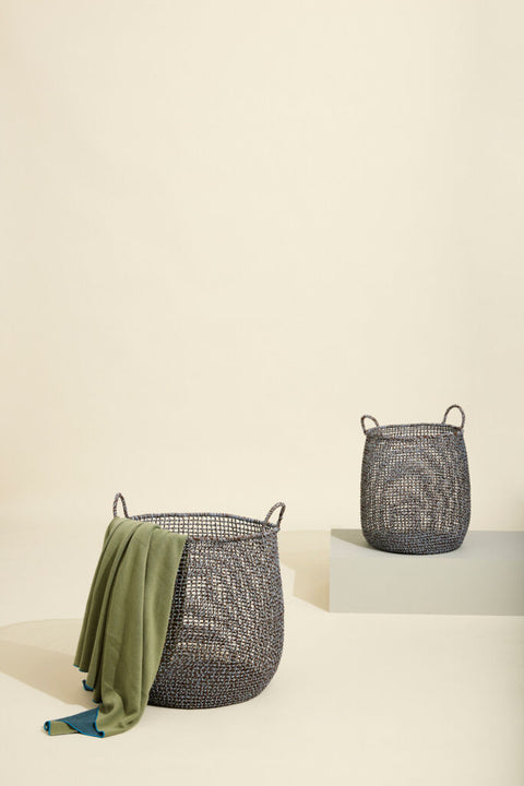 Mist Baskets Brown/Blue (set of 2)
