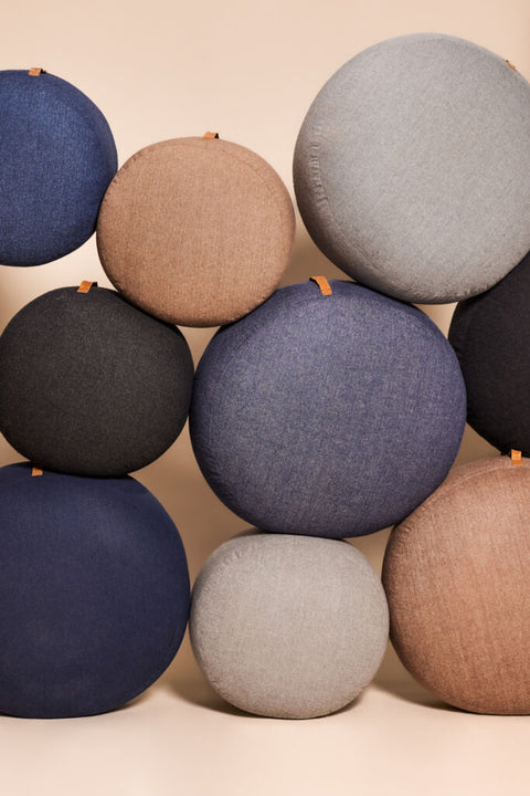 Mochi Pouffe Ø70 Brown