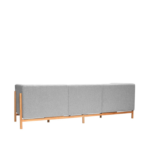 Moment Sofa 3 seater Large Grey
