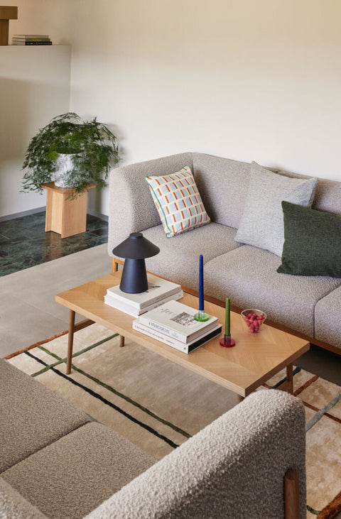 Moment Sofa 3 seater Large Grey