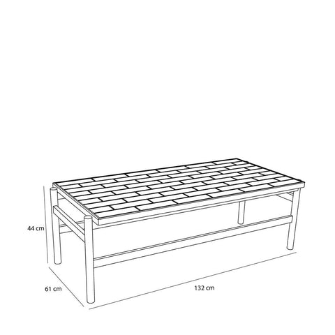 Motif Coffee Table Multicolour