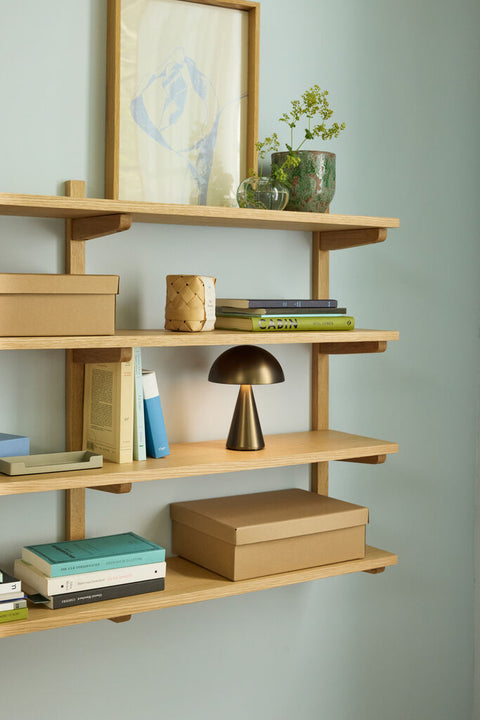 Mush Portable Lamp Burnished brass