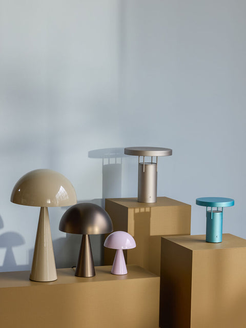 Mush Table Lamp Tall Sand