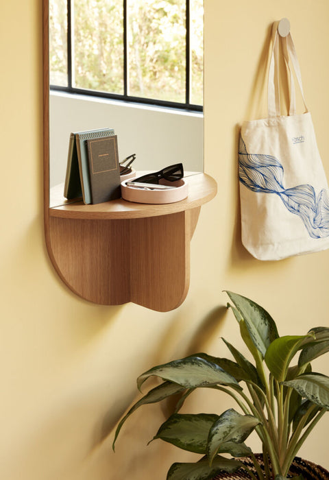 Nomad Wall Mirror Natural