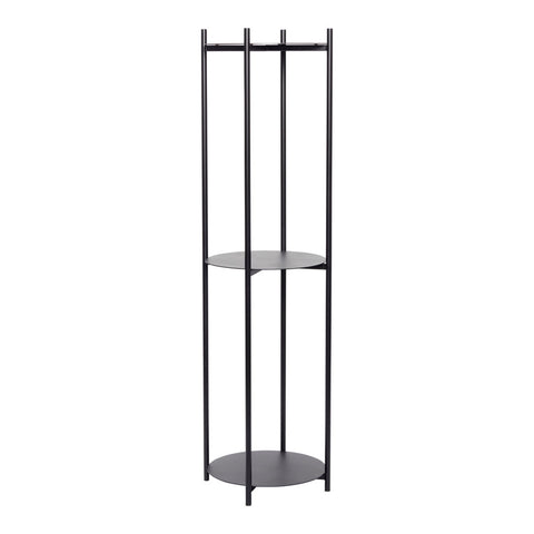 Norm Shelf Unit Cylinder Black