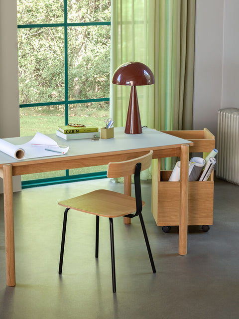 Oblique Desk Grey