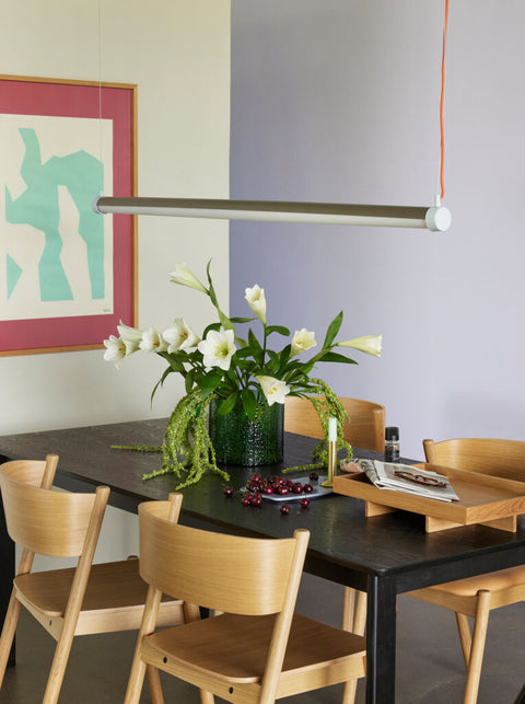 Oblique Dining Chair Natural