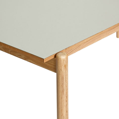 Oblique Dining Table Rectangular Grey