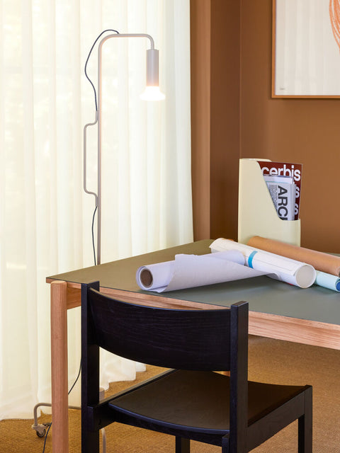 Oblique Dining Table Rectangular Olive