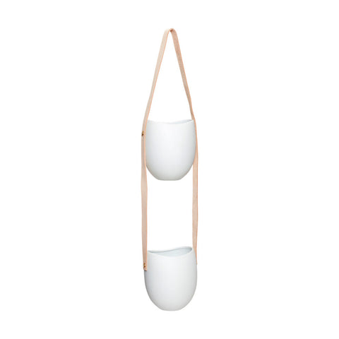 Ontop Hanging Pots White