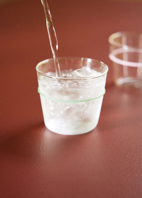 Orbit Drinking Glass Green