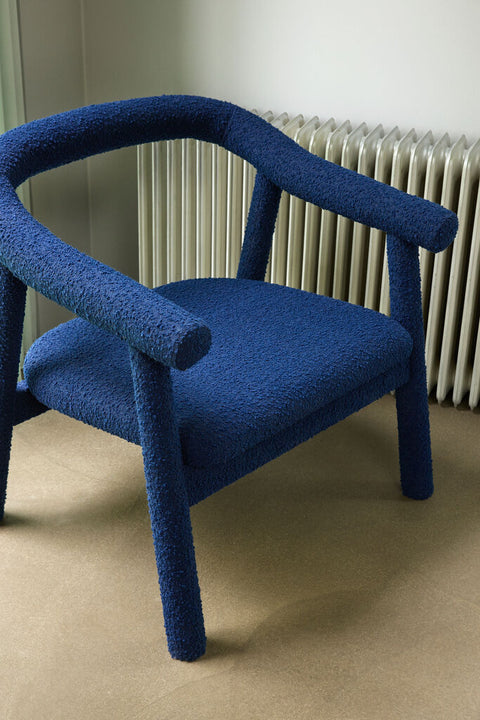 Ouli Lounge Chair Dark blue