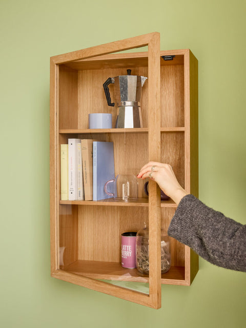 Panorama Wall Cupboard Natural