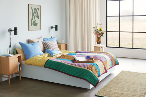 Pavilion Cushion Blue