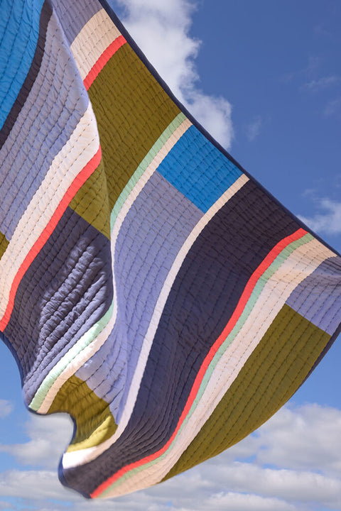 Pavilion Plaid Block Blue/Multicolour