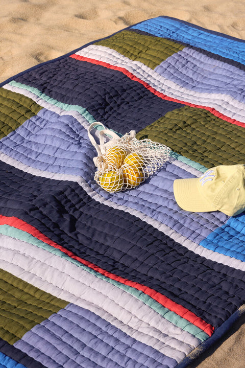 Pavilion Plaid Block Blue/Multicolour