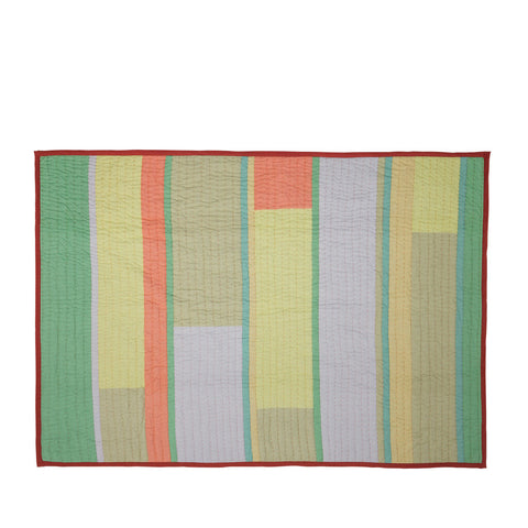 Pavilion Plaid Block Coral/Multicolour