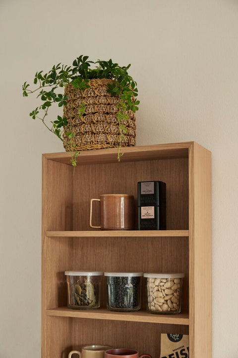 Pine Baskets Natural/Multicolour (set of 2)