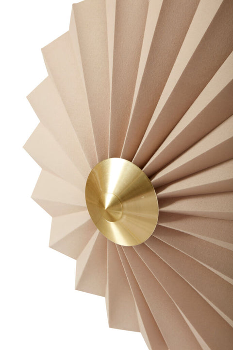 Pliss Wall Lamp Beige