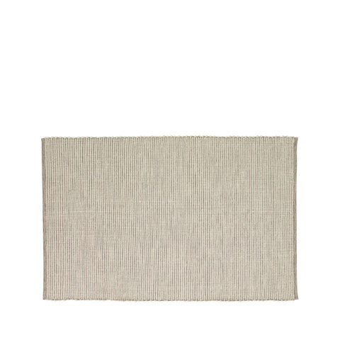 Poppy Rug Large Grey/White