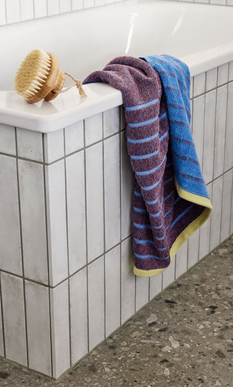 Promenade Towel Small Purple/Blue