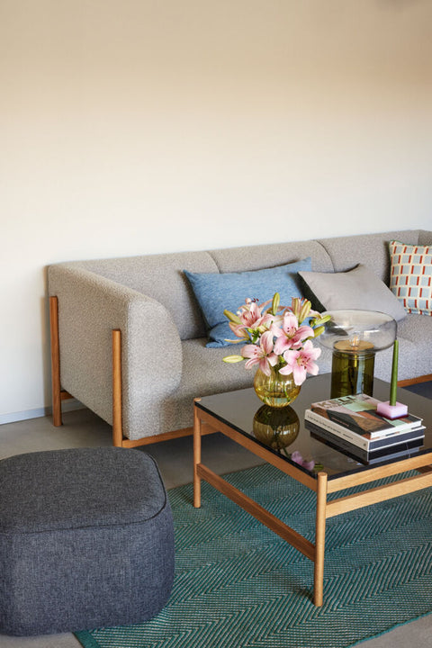 Raw Coffee Table Black/Natural