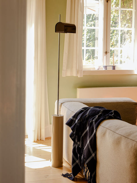 Reflector Floor Lamp Brown