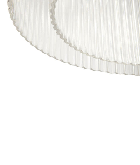 Ripple Pendant Large Clear