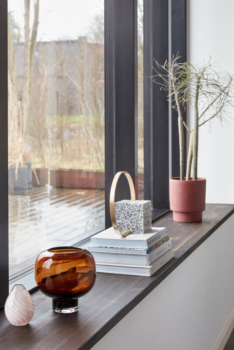 Rue Vase Amber