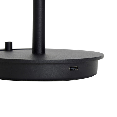 Salon Portable Lamp Black