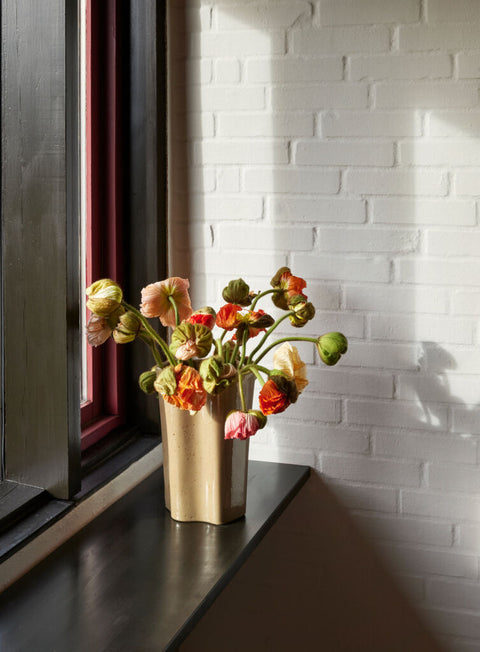 Sapo Vase Brown