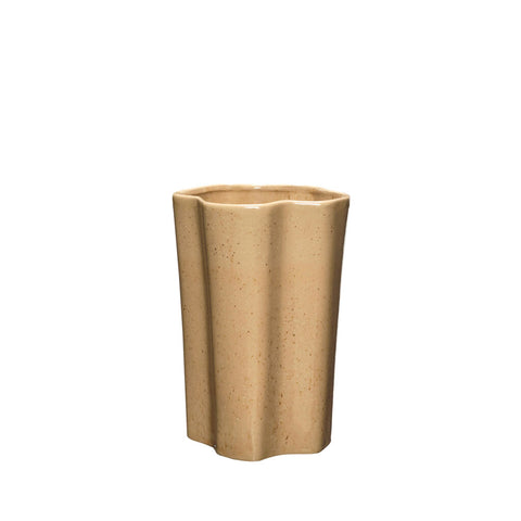 Sapo Vase Brown